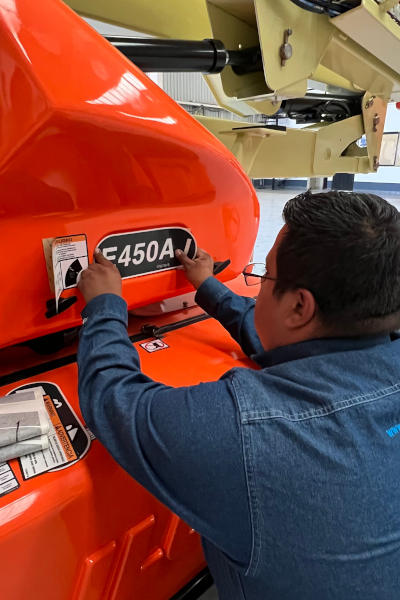 Mantenimiento para plataformas JLG